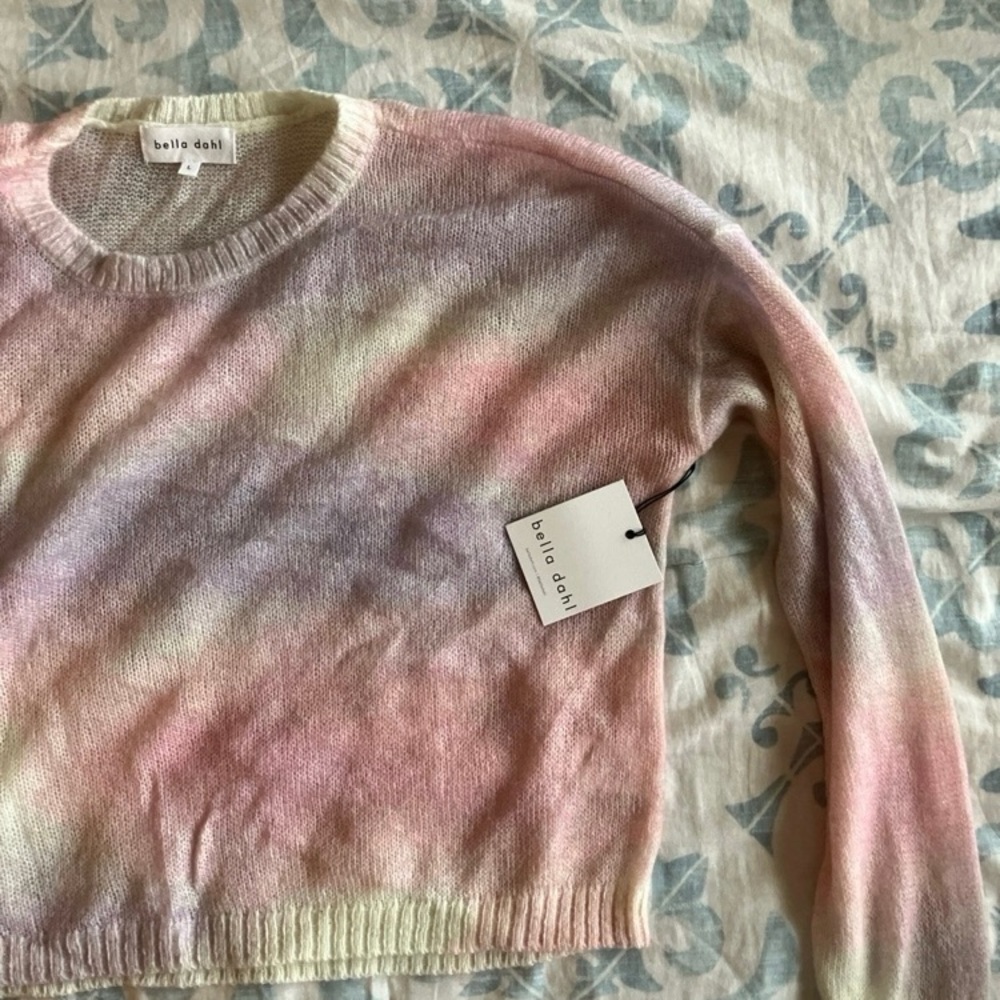 Bella Dahl Multicolor Tie-Dye Sweater
